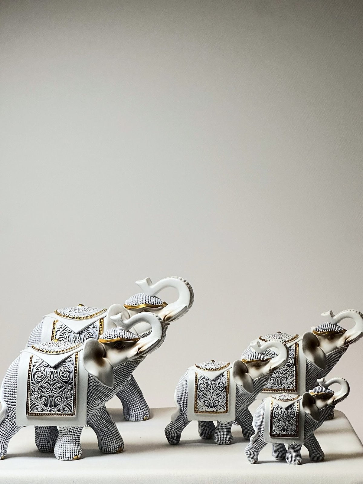 The Fortuna Elephants in Silver