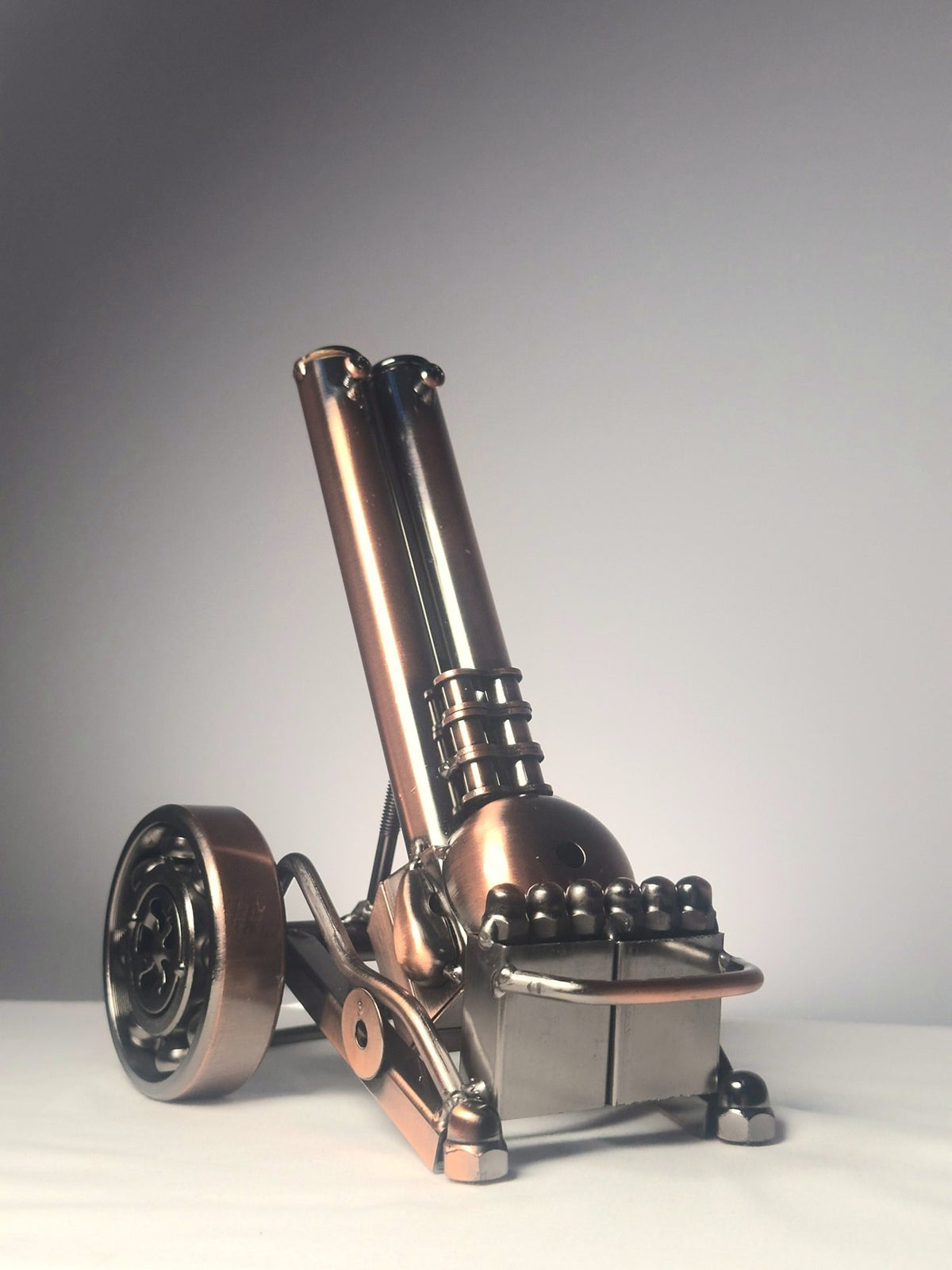 The Bastione Cannon in Copper
