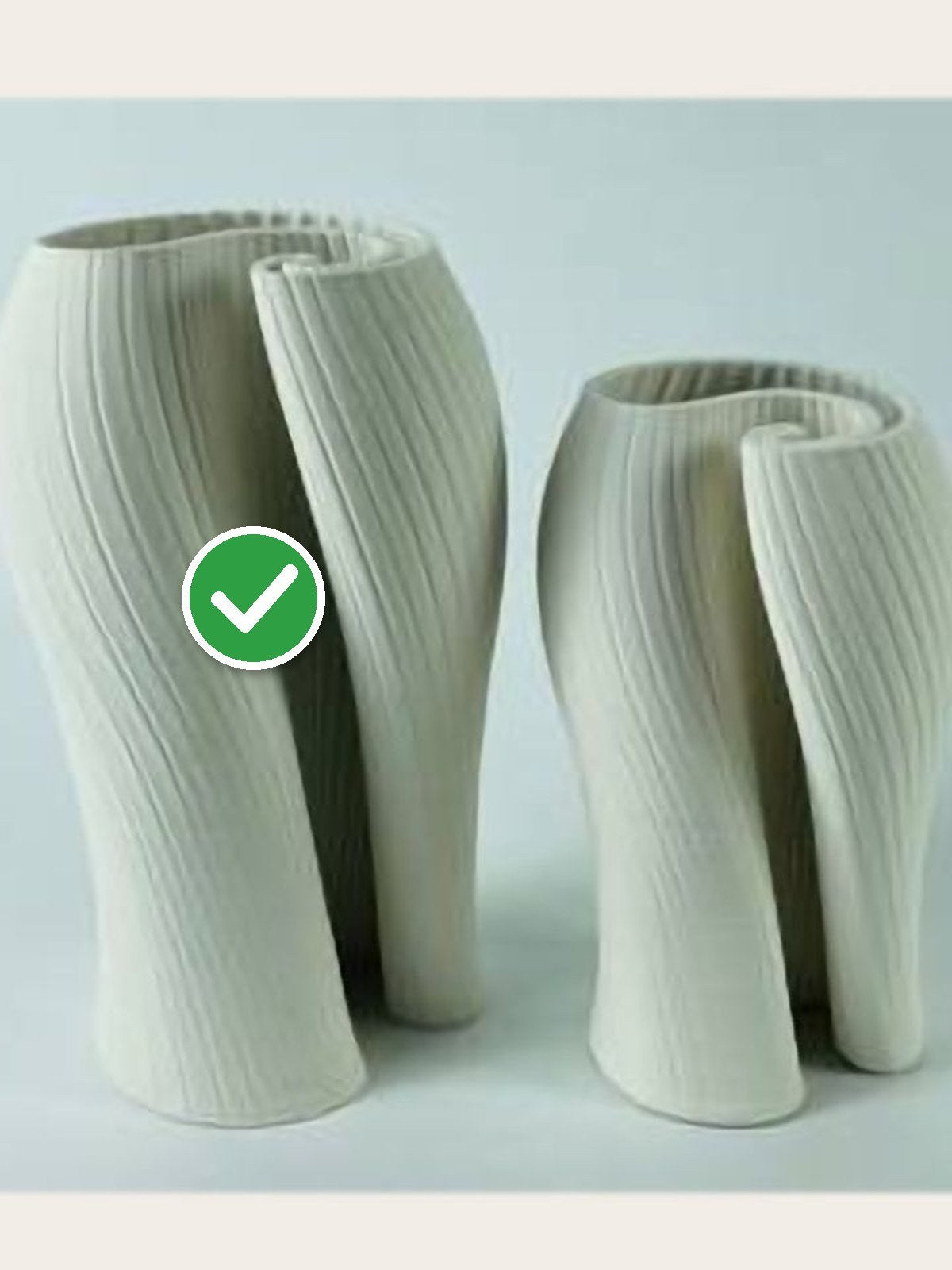 Grand Drapé Vase
